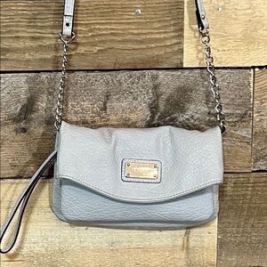 Nine West Stylish Gray Crossbody Bag
